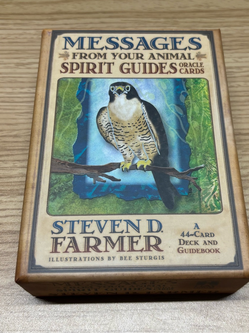 Messages From Your Animal Spirit Guides Oracle Cards – Beige/Green